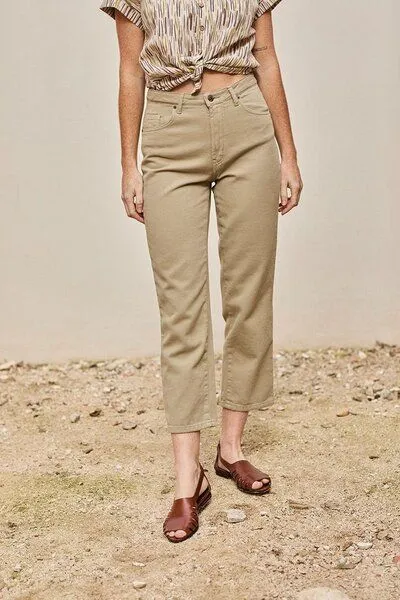 TIRALAHILACHA TIRALAHILACHA Finna Trousers, Creme, – Produktbild 2 von 3