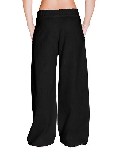 SCHAZAD Leinenhose DELIGHT von SCHAZAD, Schwarz, – Produktbild 4 von 4