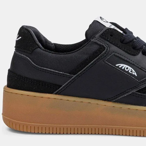 MoEa MoEa Sneaker Origin, Black textile, – Produktbild 6 von 6