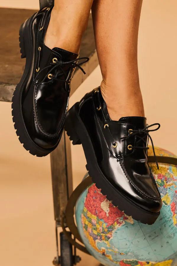 Minuit Sur Terre Minuit Sur Terre Damen vegan Schuhe Glacier Black, Schwarz, – Produktbild 2 von 2