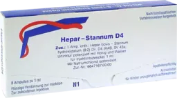 Weleda WELEDA HEPAR STANNUM D 4 Ampullen 8 St Ampullen – Produktbild 1 von 1