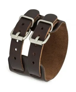Simaru Simaru Breites Schnallenarmband Leder – Produktbild 1 von 1