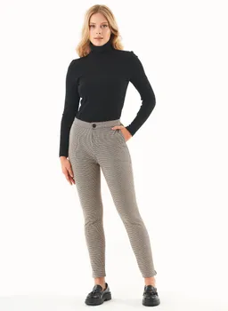 ORGANICATION ORGANICATION Damen vegan Hose Bio-Baumwoll-Mix Mehrfarbig – Produktbild 1 von 1