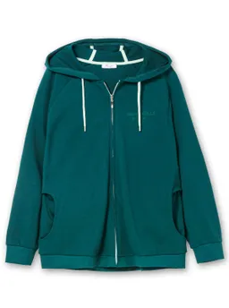 sheego Sweatjacke petrol – Produktbild 1 von 1