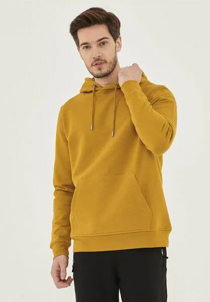 ORGANICATION ORGANICATION Hoodie aus Bio-Baumwolle, Tobacco, – Produktbild 3 von 4