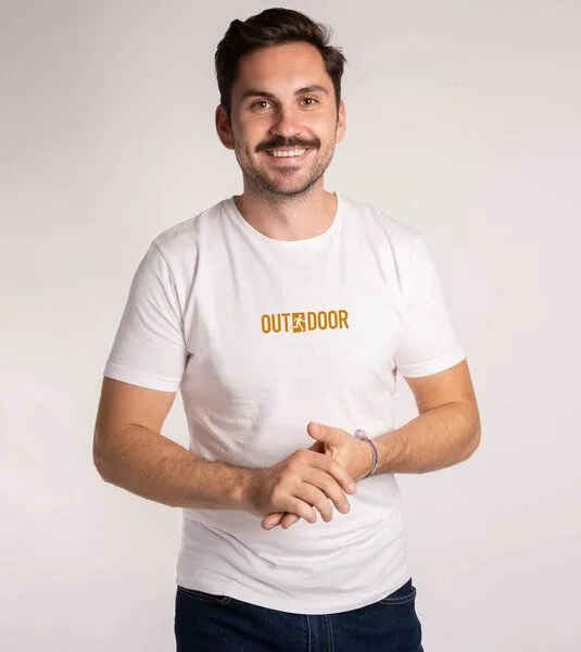 Gary Mash GARY MASH Shirt OUTDOOR aus Biobaumwolle, Weiß, – Produktbild 3 von 4