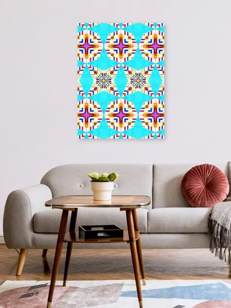 Photocircle Photocircle Poster / Leinwandbild - Exotic Tiles – Produktbild 2 von 4