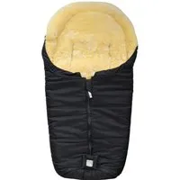 Kaiser Naturfellprodukte Kaiser Naturfellprodukte Lammfell Fußsack "NAADJA" schwarz ca. 80 x 37 cm – Produktbild 1 von 1