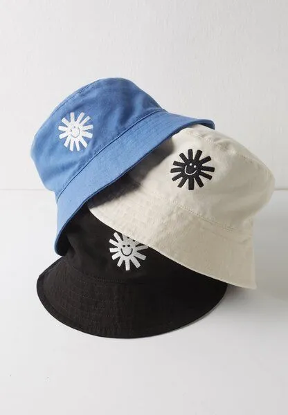 recolution Bucket Hat aus Bio-Baumwolle - SUN SMILE - recolution, Arctic white (weiß), – Produktbild 4 von 5