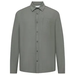 KnowledgeCotton Apparel KnowledgeCotton Apparel Langarmhemd Dune Regular Herringbone – Produktbild 1 von 1