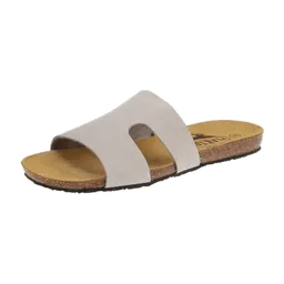 Plakton Plakton 575444 Mam Pali Nobuck - Damen Schuhe Pantoletten - Perla für Damen – Produktbild 1 von 1