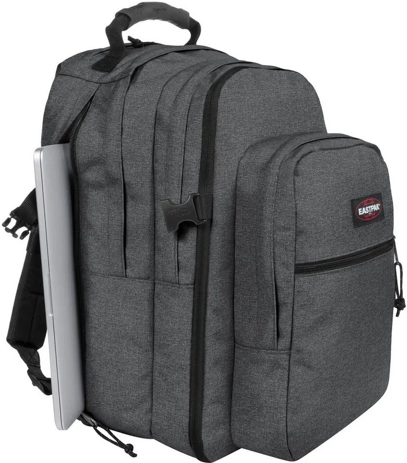 Eastpak Eastpak Freizeitrucksack TUTOR, Schulrucksack, Businessrucksack mit 16" Laptopfach für Schule & Uni, Schwarz, – Produktbild 1 von 5