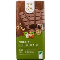 gepa GEPA Bio-Schokolade "Nougat", 100 g – Produktbild 1 von 1