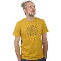 Life Tree Life-Tree Shirt aus Biobaumwolle Fairwear für Herren "Treeslice" in Ocre-Gelb – Produktbild 1 von 1