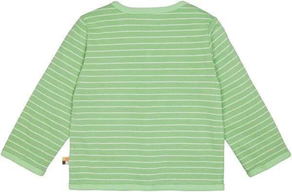 loud + proud loud + proud Babys & Kinder Wendejacke, GOTS-zertifiziert, Opal(grün), – Produktbild 3 von 3