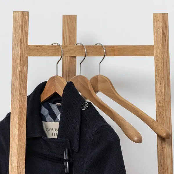kleiderleiter_de kleiderleiter_de Garderobe/ Garderobenständer ALVA aus Eiche – Produktbild 2 von 4