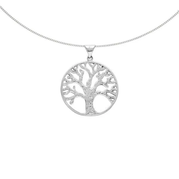 pakilia pakilia Silber Kette Lebensbaum Fair-Trade und handmade – Produktbild 1 von 8