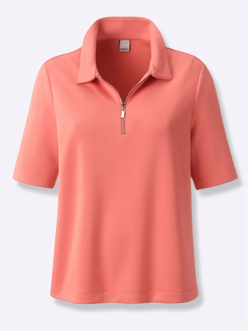 heine Poloshirt grapefruit, Grapefruit, – Produktbild 1 von 2