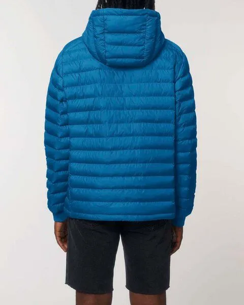 YTWOO YTWOO Herren Steppjacke | komplett aus recycelten Materialen gefertigt, Royalblau, – Produktbild 4 von 4