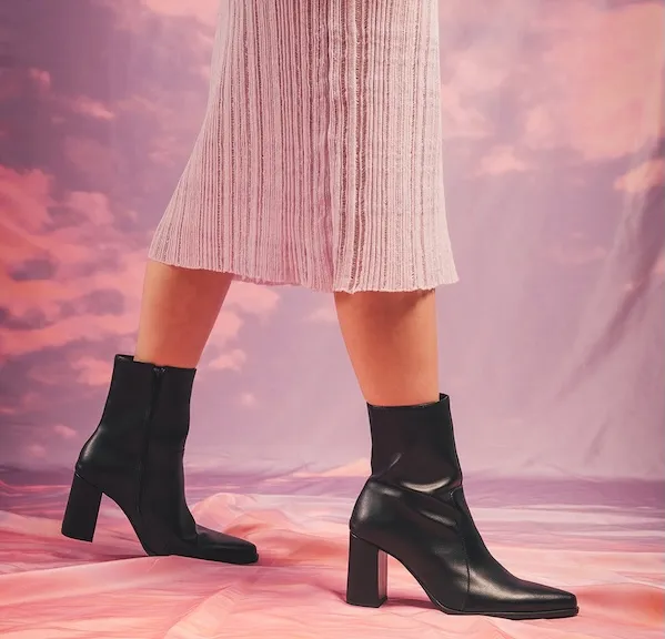 NAE NAE Damen vegan Stiefel Lydia Black, Schwarz, – Produktbild 2 von 2