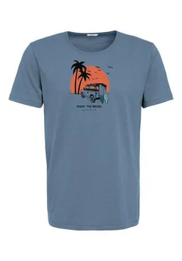 GreenBomb GREENBOMB Nature Car Surf Spice - Sportliches T-Shirt aus Bio-Baumwolle / hochwertiger Print / GOTS / Fair & Vegan – Produktbild 1 von 1