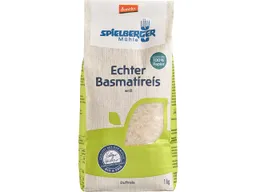 Spielberger Mühle Spielberger Mühle Echter Bio-Basmatireis weiß, 1 kg – Produktbild 1 von 1