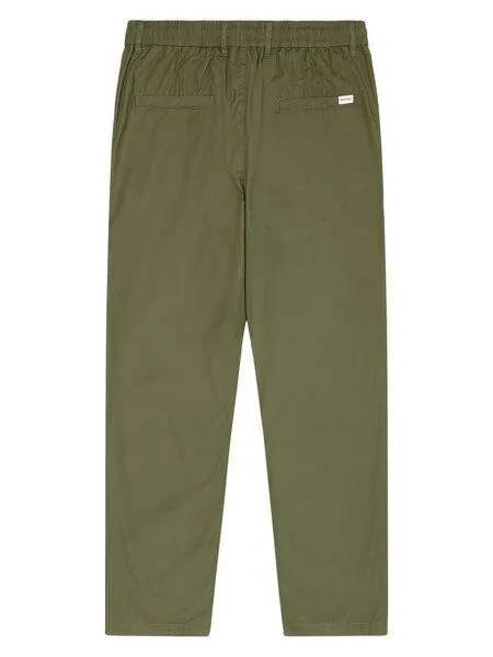 KnowledgeCotton Apparel KnowledgeCotton Apparel Hose TIM, Burned olive, – Produktbild 2 von 3