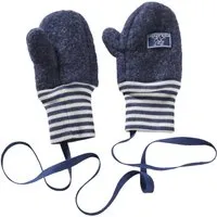 Pickapooh Pickapooh Baby und Kinder Fäustlinge Bio-Merinowolle Fleece marine Gr.2 (bis 2 Jahre) – Produktbild 1 von 1