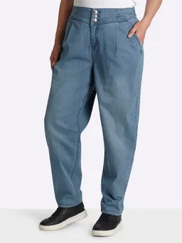 sheego sheego Bequeme Jeans Jeans erhöht – Produktbild 1 von 1