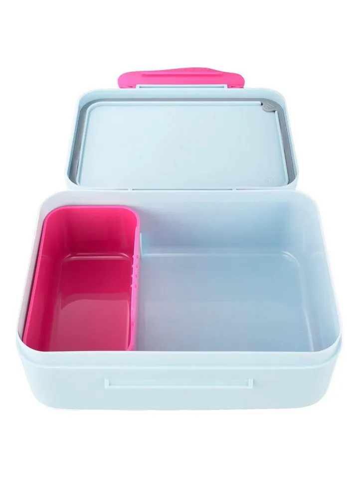 Ergobag Ergobag Lunchbox Brotdose, Kunststoff, (Brotdose, 1-tlg., 1x Brotdose), spülmaschinengeeignet bis 45 Grad, Handwäsche empfohlen, Blau, – Produktbild 3 von 8