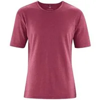 HempAge HempAge Herren T-Shirt THC Line Hanf/Biobaumwolle, Tinto (rot), – Produktbild 1 von 2