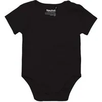 Neutral Neutral® Baby Wickelbody Strampler Kurzarm, Schwarz, – Produktbild 1 von 1