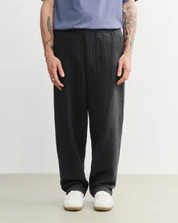 Rotholz Rotholz Herren vegan Hose Mit Weitem Bein Gerippt Anthrazit – Produktbild 1 von 1