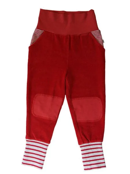 Leela Cotton Leela Cotton Baby Kinder Nickyhose Bio-Baumwolle, Rot-ziegel, – Produktbild 2 von 2