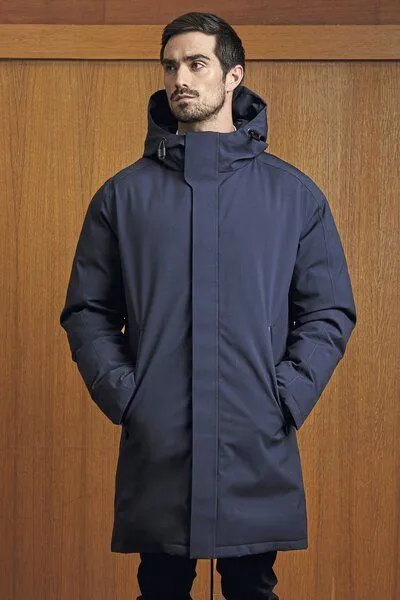 NEOBLU NEOBLU Unisex Parka Lange gefütterte Winterjacke Jacke Wasserdicht Gefütterte Kapuze, Blau, – Produktbild 3 von 4