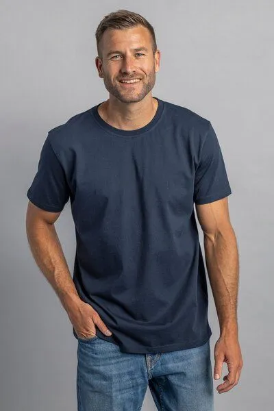 DIRTS dirts Premium Blank T-Shirt STANDARD, Navy, – Produktbild 1 von 4