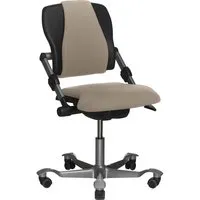 HAG HAG Bürodrehstuhl "H03 340" Gestell: silber, Stoff: Select beige – Produktbild 1 von 1