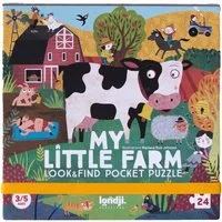 Londji Pocket Puzzle my little Farm 24 Teile – Produktbild 1 von 1