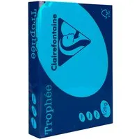 Clairefontaine 250 Blatt Clairfontaine Farbiges Kopierpapier "Trophee" 120 g/m², DIN A4, royalblau – Produktbild 1 von 1