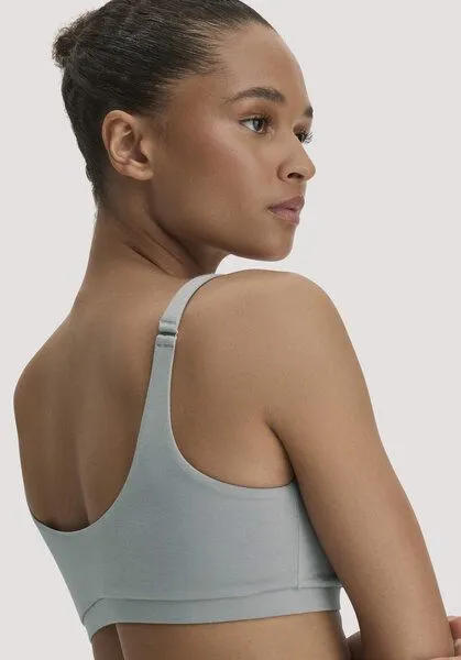hessnatur hessnatur Bustier PURE SENSE aus TENCEL Modal, Nebelblau, – Produktbild 2 von 4