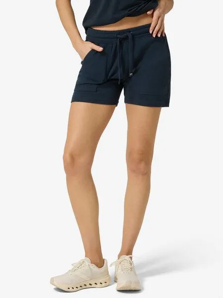 Super.Natural Super.Natural kurze Jogginghose BIO SHORTS für Damen, Merino, Blueberry, – Produktbild 1 von 4