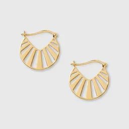fejn jewelry fejn jewelry Creole 'sun hoop" in Sonnenform – Produktbild 1 von 1