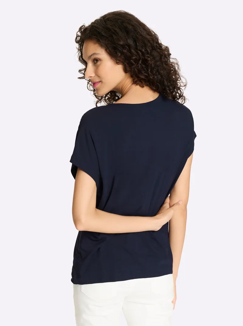 heine Shirt marine, Marine, – Produktbild 2 von 2