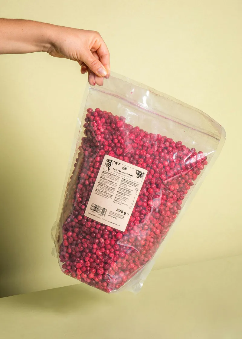KoRo Gefriergetrocknete rote Johannisbeeren 500 g – Produktbild 5 von 5