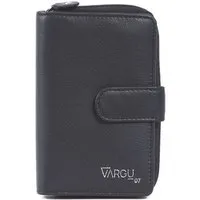 Vargu Vargu Echtleder Geldbörse MASIN 1-A mono, Black, – Produktbild 1 von 1