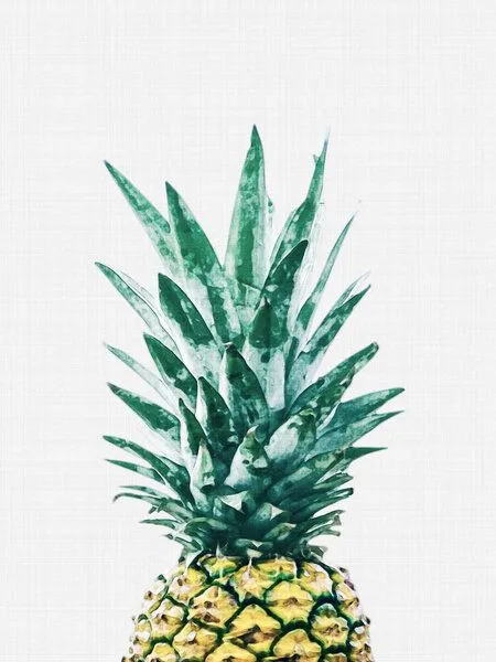 Photocircle Photocircle Poster / Leinwandbild - Pineapple No1 – Produktbild 1 von 4