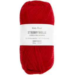 Wolle Rödel Wolle Rödel Strumpfwolle Classic 4fädig Kirsche – Produktbild 1 von 1