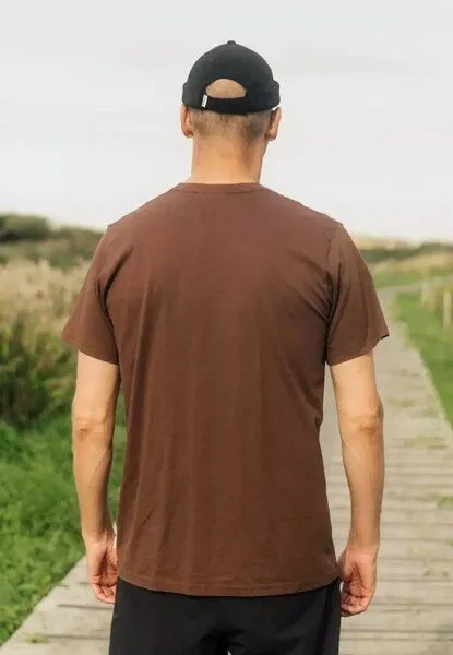 LAKOR LAKOR T-Shirt aus Bio-Baumwolle - Mini Slow Flow, Chicory coffee (braun), – Produktbild 1 von 2