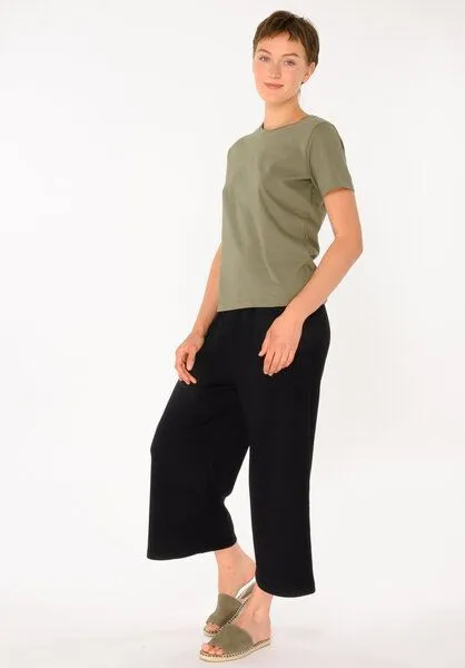 THOKKTHOKK ThokkThokk Damen T-Shirt TT85 aus Biobaumwolle, Deep lichen green (grün), – Produktbild 5 von 8