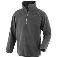 Result Genuine Recycled Result Genuine Recycled Kinder Junior Fleecepullover recycelt, Grau, – Produktbild 1 von 1